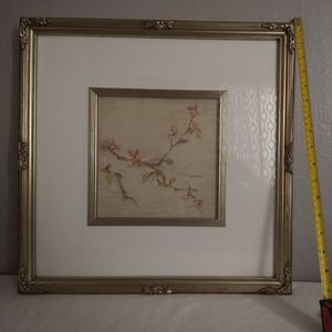 cherry blossom picture frame and fruits images